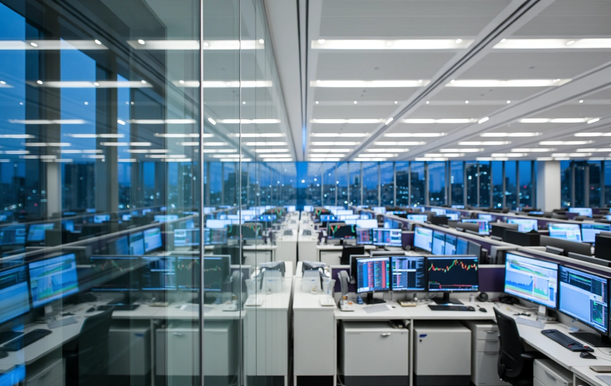 Tokyo financial district analysis environment